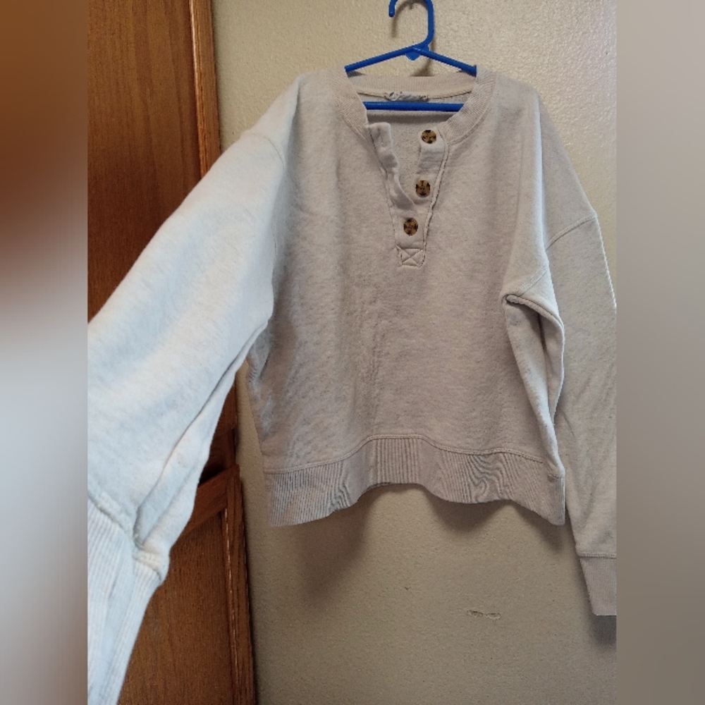Pink Rose medium long sleeve mid sweater